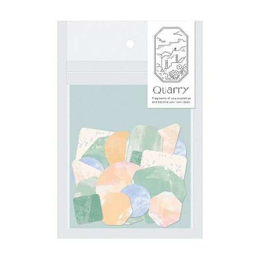 Quarry stone seal green mix