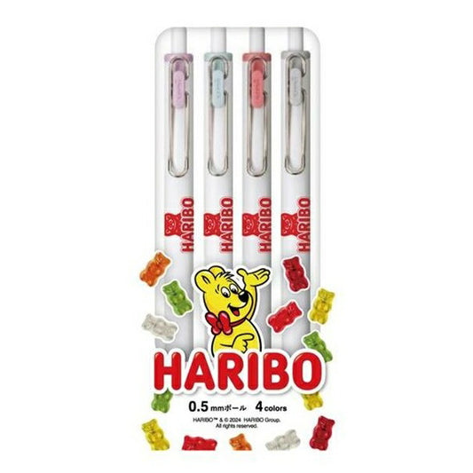 HARIBO ユニボールワン ボールペン 0.5mm ゲルインク フィーカ ４色セット