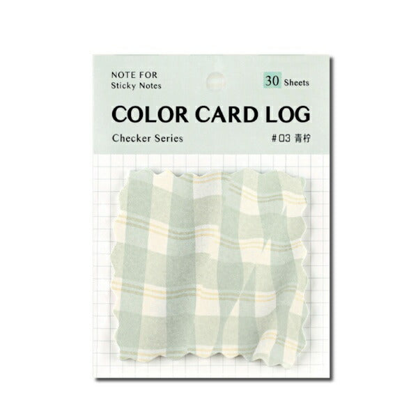 Color card logシリーズ 付箋