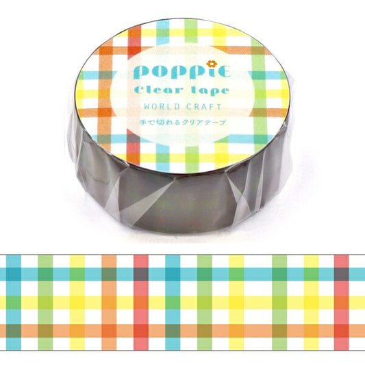 POPPiE クリアテープ Colorful