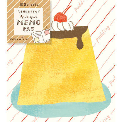 わたしびより 4designs MEMO PAD お菓子